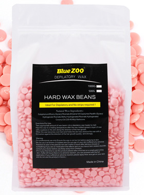 depilatory beans HOT FILM WAX大颗粒热蜡免纸无痛毛蜡豆1000g