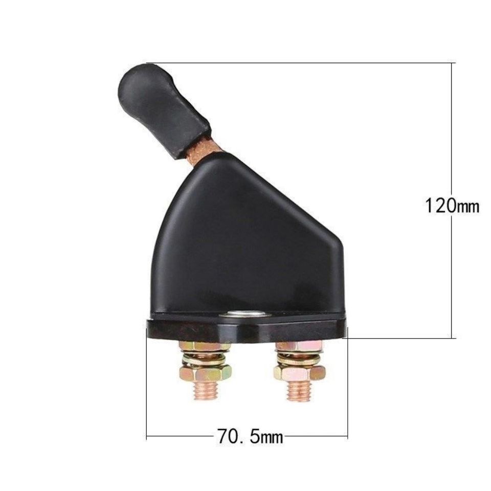 电动三轮车刀闸汽车货车电源开关断电防电瓶漏电总闸农机配件