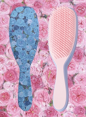 夏日玫瑰联名英国TT梳子王妃顺发梳防脱发不打结一梳到底灵巧至美