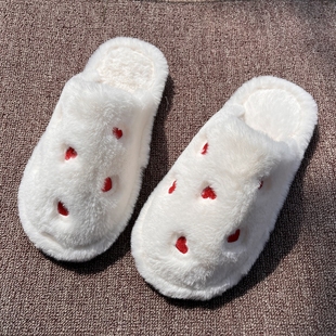 趣味可爱棉拖鞋女冬季ins居家家用包头保暖防滑女生家居毛毛鞋