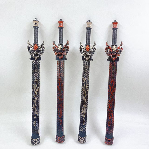 儿童塑料古铜玩具男孩子仿真弓箭盾牌刀剑武器舞台演出扮演道具