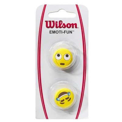 日本代购Wilson威尔胜EMOJI DAMPENER 表情符号减震器，两件套