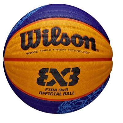 日本代购威尔逊Wilson FIBA 3x3 官方比赛用球2024限量版6号篮球