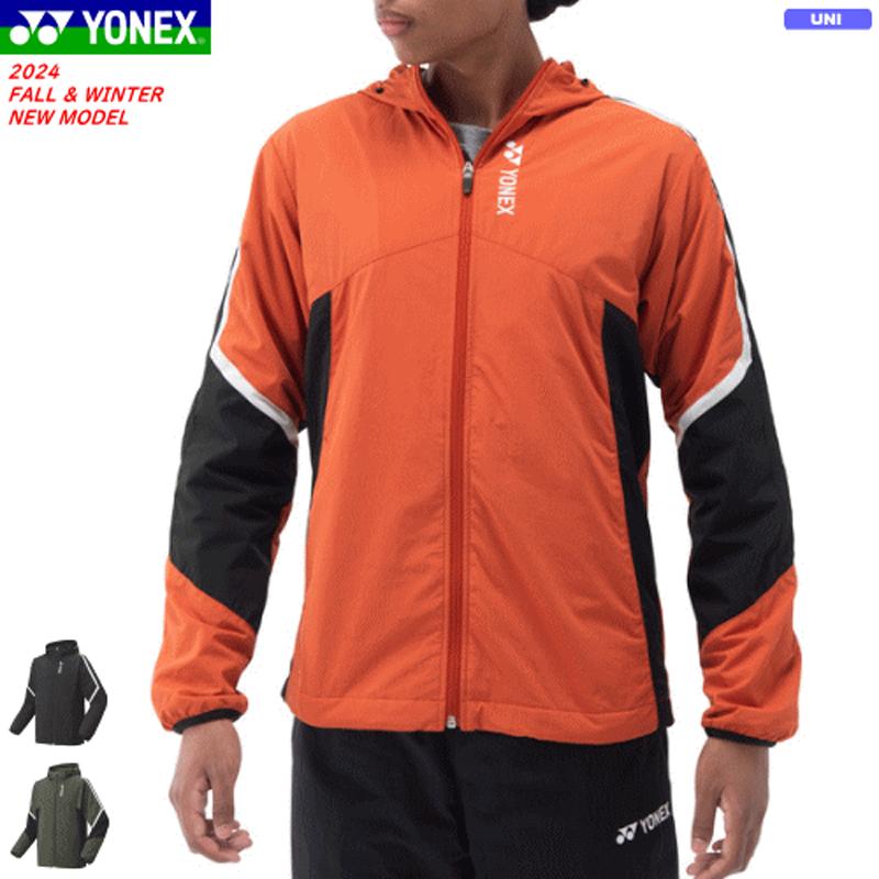 日本代购YONEX尤尼克斯24年男女通用连帽衫外衣运动外套70098