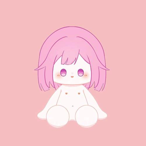 二次元世界计划同人玩偶40cm