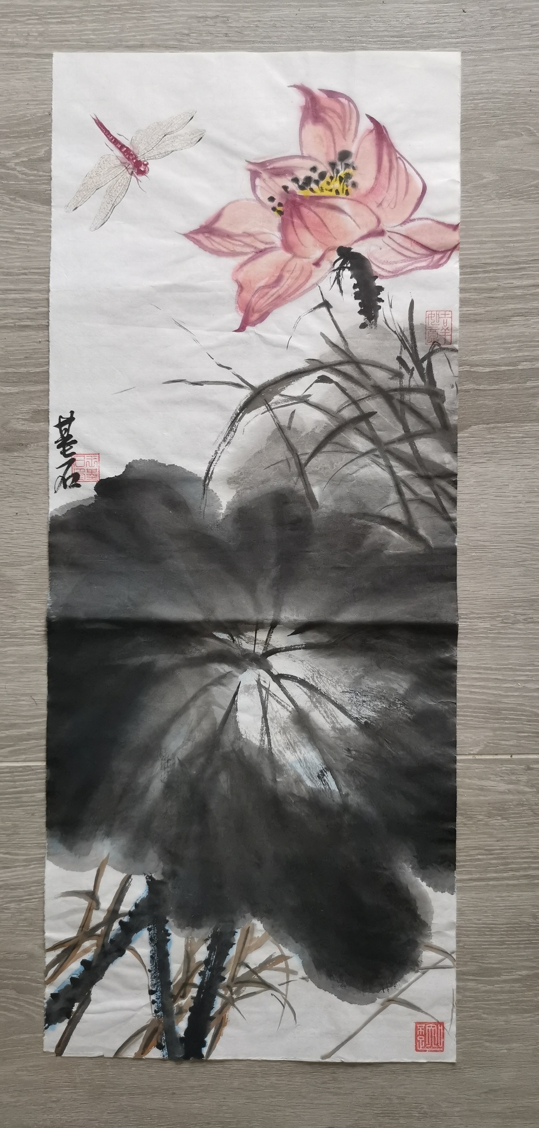 定制款纯手工手绘 中国画 花鸟国画