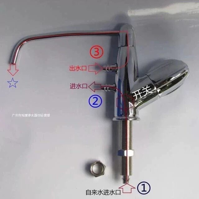 电解水机水龙头 2分 3分  多功能电解水机专用 直饮 净水器水龙头
