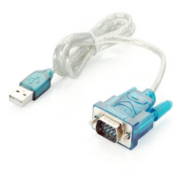 HL-340 USB转串口线 usb 转232串口线 9针 COM口USB转RS232转换器