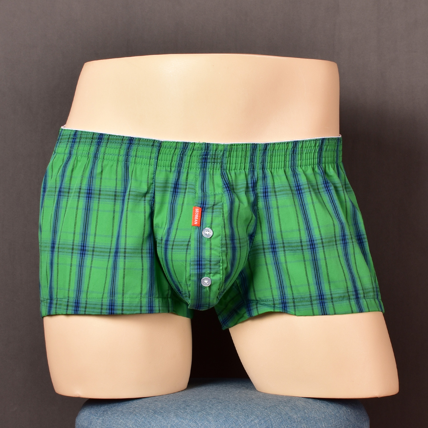 希宾纯棉阿罗裤宽松梭织短裤内裤