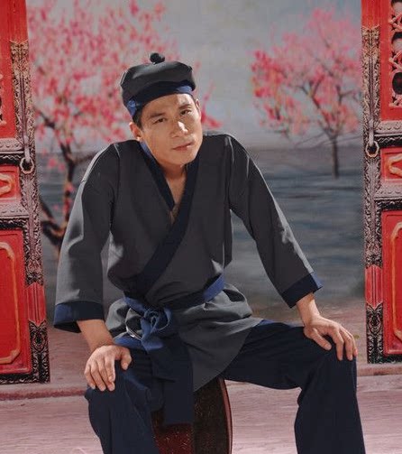 新款古装汉服店小二服务员仿古服装家丁佣人茶楼酒店跑堂工作服