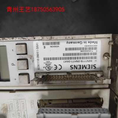 6SN1118-0NH11-0AA1西门子数控轴卡，正常拆机