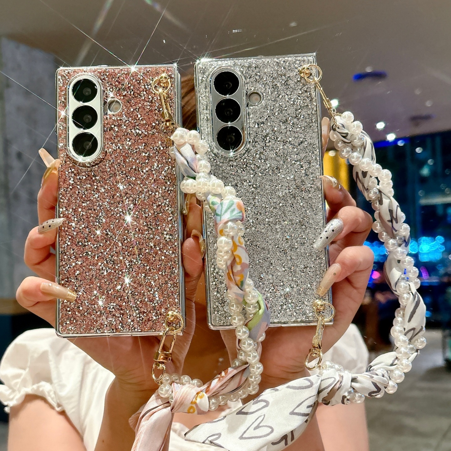 适用三星zfold7手机壳新款手链