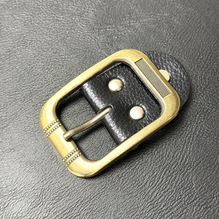 加厚合金扣头针扣头老男款腰带配件皮带扣头单扣头卡扣针卡子夹子