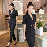 Классический костюм, летний комплект для работы