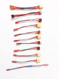 航模车模电池转接线T公插头转JST公T插母转JST母线 XT60公转XT60