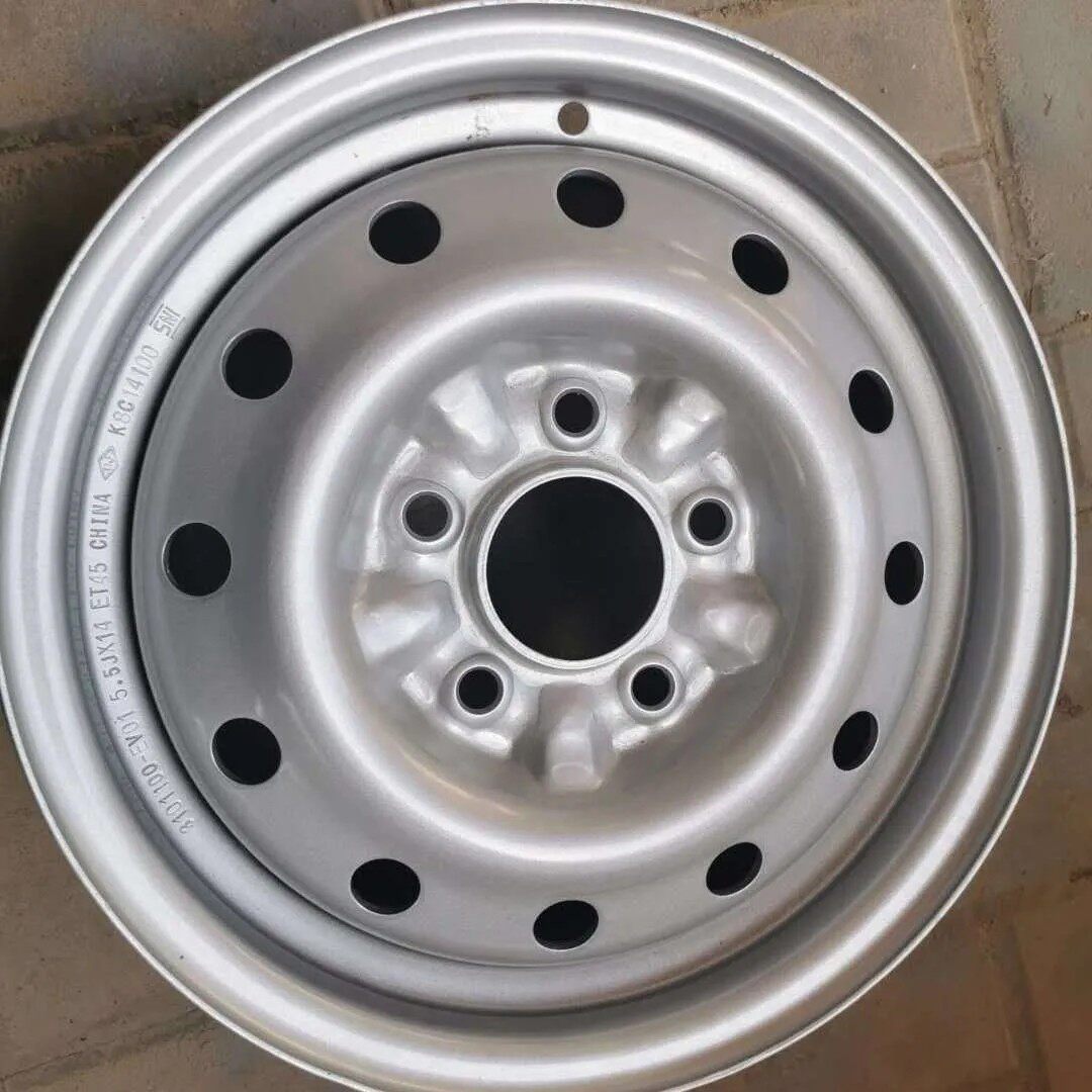 适用东风小康c52 c51原厂钢圈轮毂小康货车单双排铁圈轮胎总成
