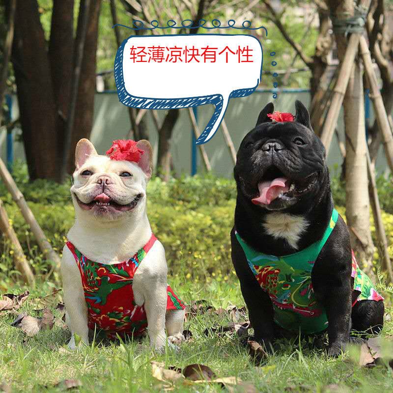 宠物背心法斗巴哥雪纳瑞泰迪