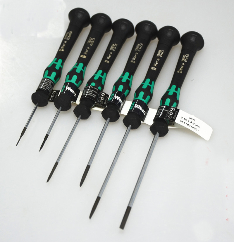 德国维拉 Wera 精密型/一字螺丝刀 2035 0.8/1/1.2/1.5/2/2.5/3/4