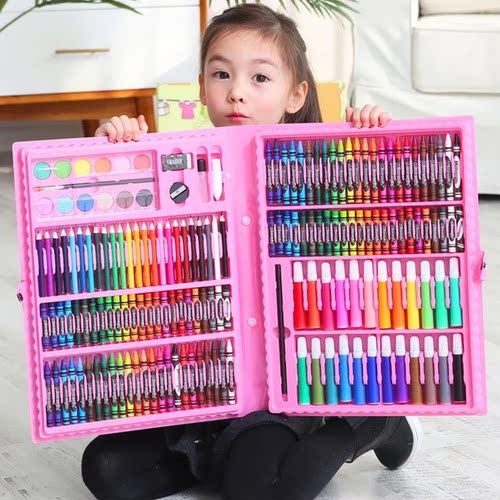 儿童绘画套装送礼水彩笔学生美术
