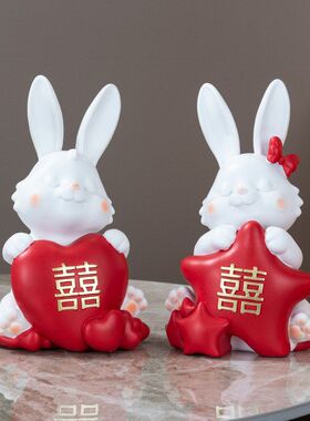 结婚礼物酒柜装饰品少女茶几可爱