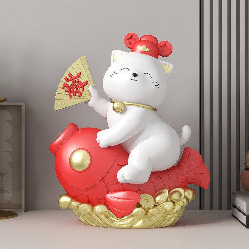店铺桌面摆件家居猫创意存钱罐
