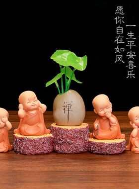 佛像寺庙景区禅意小佛系文创中式