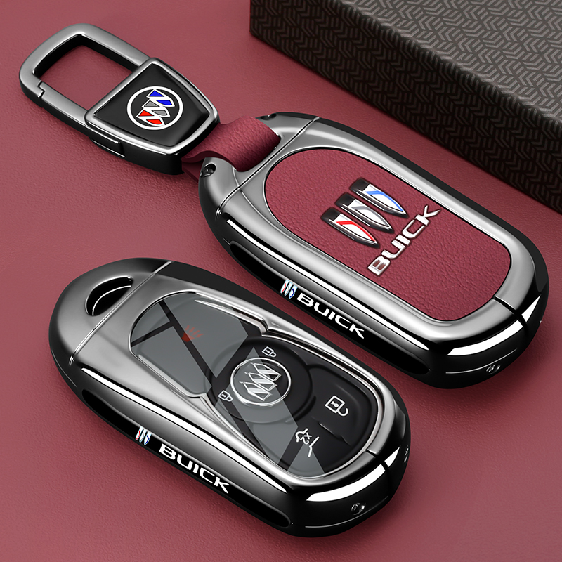 2024款别克君威钥匙套男士君越昂科威GL6昂科旗威朗Pro车金属扣壳