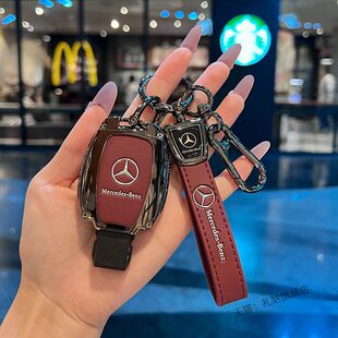 宾士glc300l钥匙套glc260老款汽车c180l/c260l/gla220女扣GLK威霆