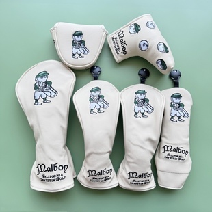 MB球童高尔夫球杆套杆头套小鸡腿推杆 铁杆套保护套 golf球头帽套