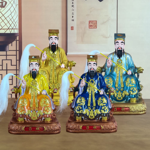 吕祖神像吕洞宾神像树脂佛像八仙过海八仙像吕祖神像吕洞宾佛像