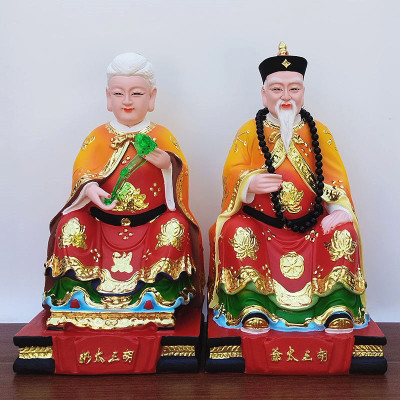 树脂神像胡三太爷太奶黄三太爷