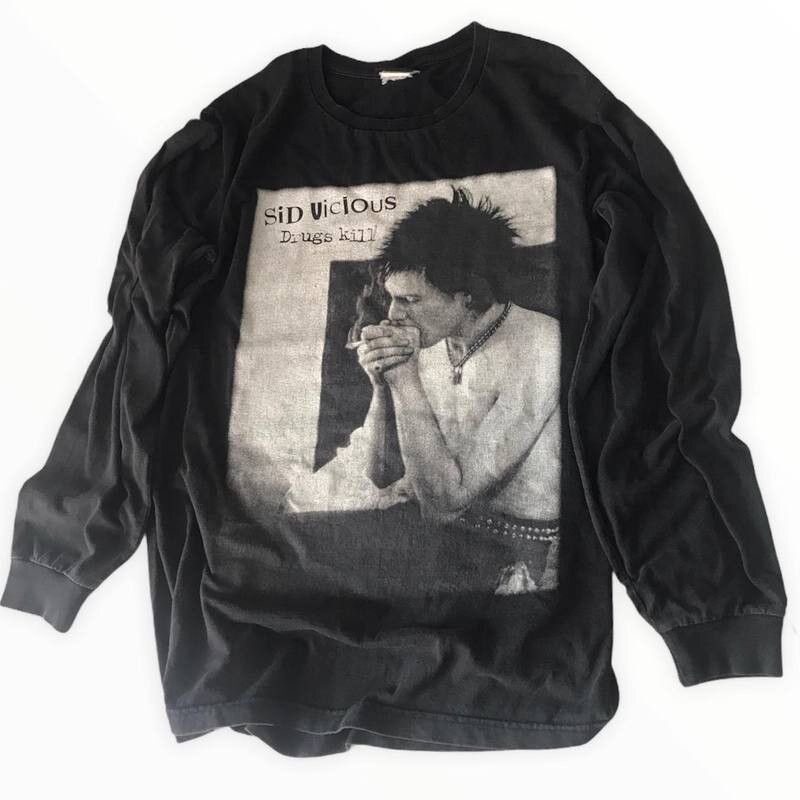 1979重磅水洗长袖T恤男女同款