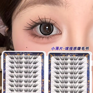 2025新款 假睫毛书大容量免胶自粘女自然仿真浓密不朽情缘狐胶水款