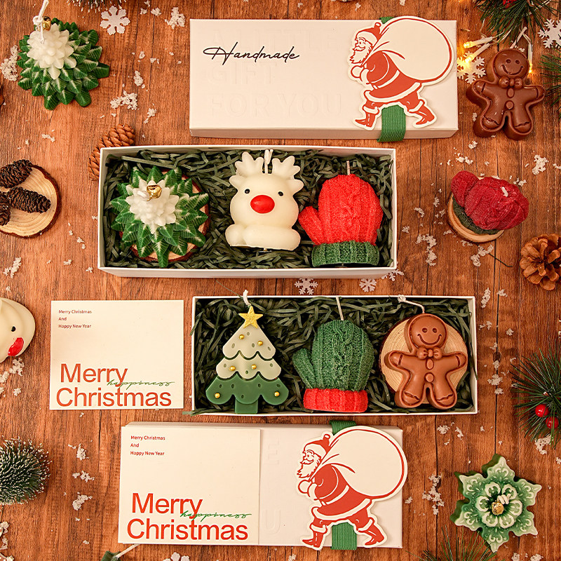 圣诞节礼物送女生朋友男给创意的香薰蜡烛伴手礼小礼盒礼品平安夜