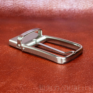 方型高档针扣腰带扣头男配件无皮带316不锈钢皮带扣裤 带头3.85CM