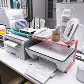 峰阳打印机置物架桌面小型复印机双层架子办公室桌上学生收纳架