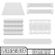 51种尺寸白色零件 峰阳厨房置物架横梁 立柱 层板满30元 包邮