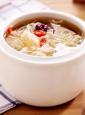 Midea/美的MD-WBZS0801F原厂迷你0.8L白陶瓷燕窝炖盅煲汤内胆盖子