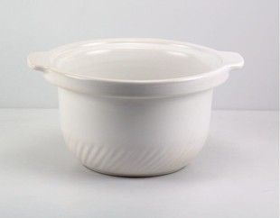 BGS40E 50E电炖锅45L升明火砂锅白陶瓷内胆粥煲盖子 美 Midea