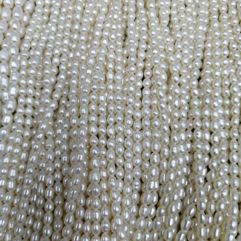 diy天然项链手作风白珍珠