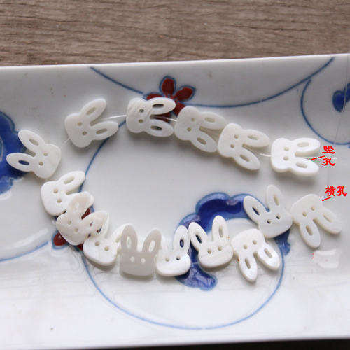 diy天然卡通手作风白贝