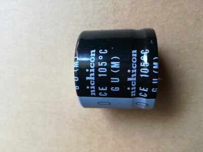 全新进口尼吉康nichicon63V4700UF电解电容 功放音频滤波电容器