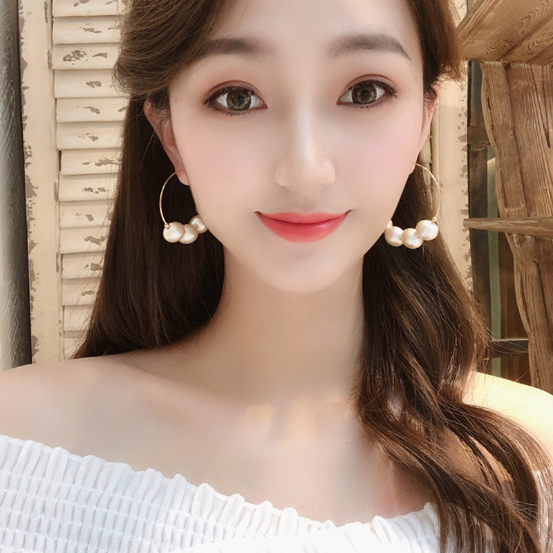 森系甜美适合圆脸显瘦耳环超仙女