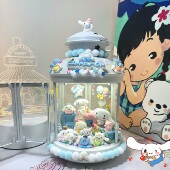 新年玉桂狗系列diy烛台手工小夜灯女生少女心小美生日礼物氛围灯