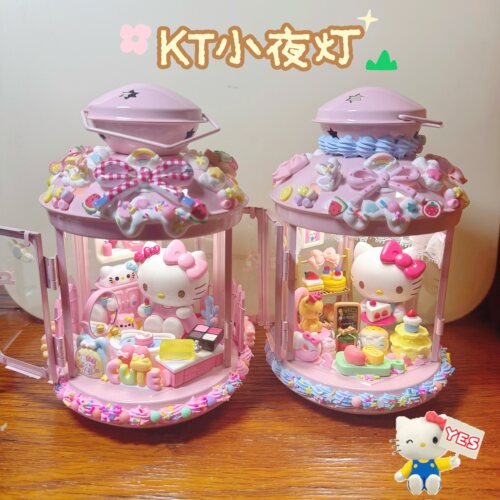 新年正版Hello KT系列diy手工小夜灯生日礼物送女朋友盲盒美乐蒂
