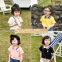 [Mua 3 miễn phí 1] Áo phông trẻ em POLO cho bé gái Áo phông ngắn tay 2019 Mới nửa tay áo Chaobao Lapel Base Base Children Wear - Áo thun đồ bé trai