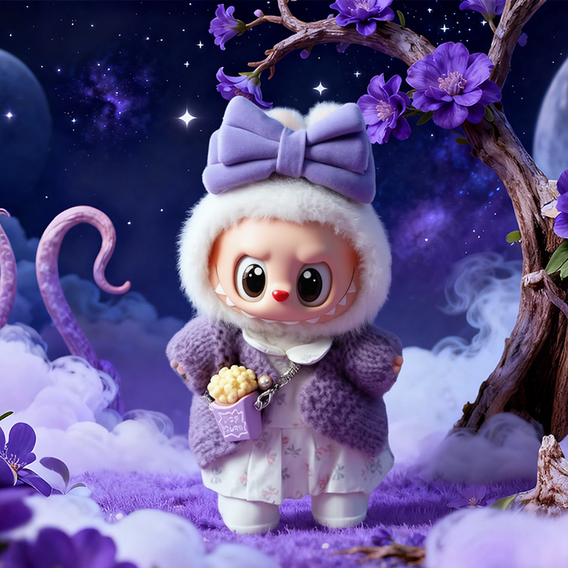 拉布布3.0娃衣紫色系【款式多】