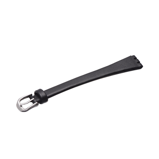 适用swatch斯沃琪表带12mm 俪媛时尚绕腕超长双凹口真皮手表链女