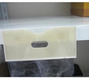 货架 无轮磁性材料卡 库存卡片 仓库管理物料卡片 标识卡15*6.5cm