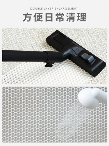 ПЭТ -кошачья песчаная подушка анти -сплаш -Двойной слойная фильтровая песчаная подушка Большая строчка излученная земля